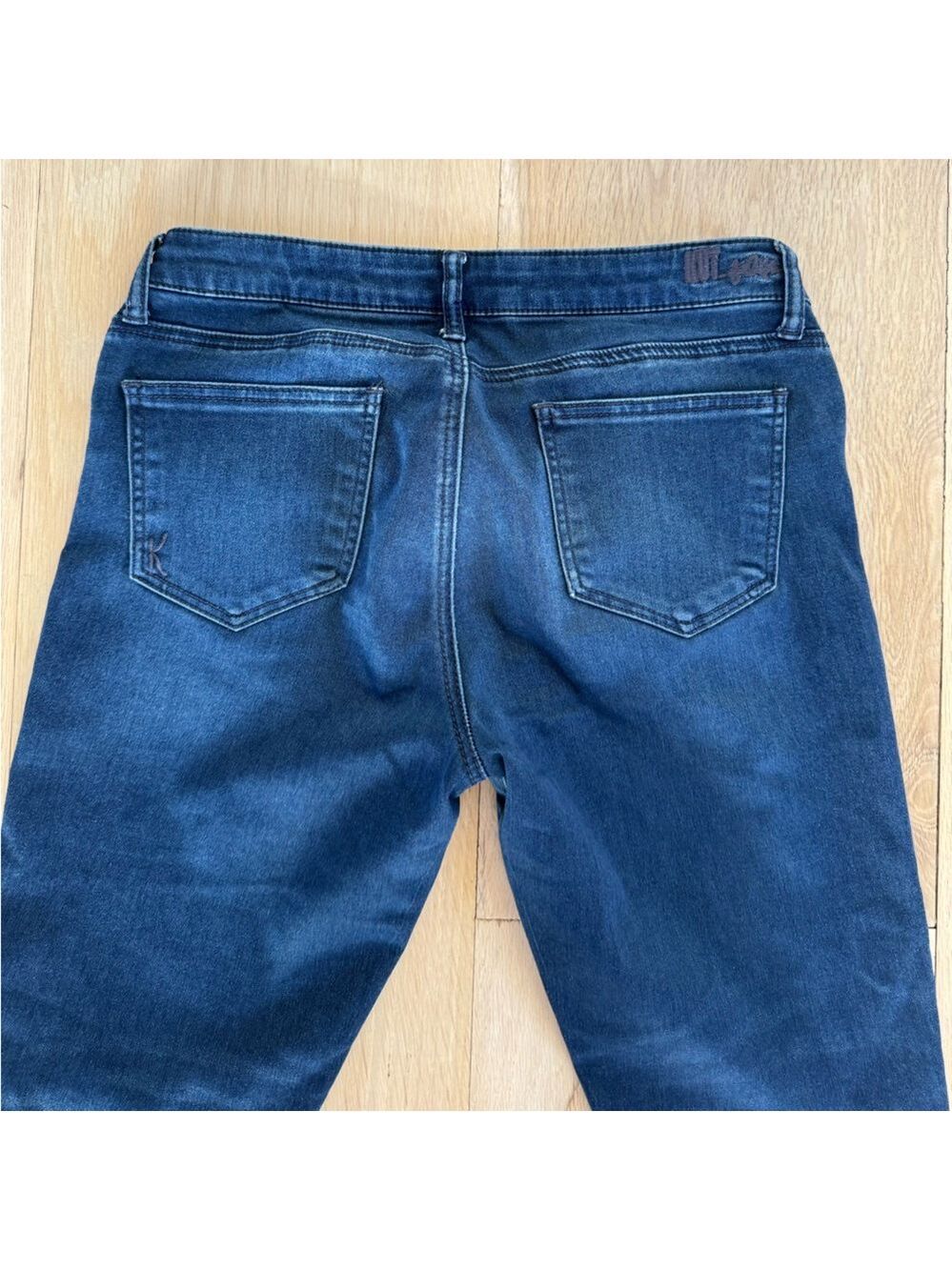 Kut from the Kloth Emma Ankle Skinny Jeans Dark Wash Size 6 - Picture 4 of 8